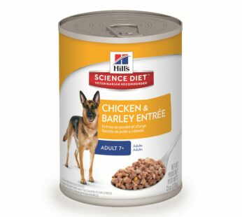 Adult 7+ Chicken & Barley Entrée for Dogs, 370 g