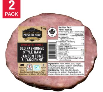 Berkshire Sired Smoked Old Fashioned Ham 1 kg (2 lb) x 2 pack