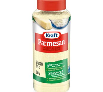 Kraft 100% Grated Parmesan Cheese, 680 g