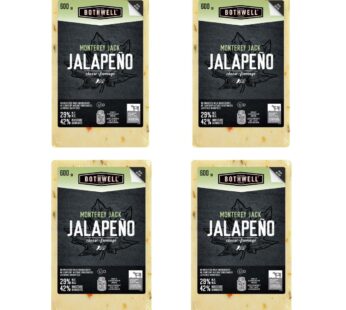 Bothwell Jalapeño Monterey Jack Cheese, 4 × 600 g