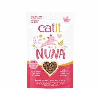 Nuna treats with insect protein medley & chicken for cats