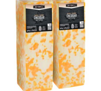 Bothwell Cheese Marble Cheddar 2.5 kg (5.5 lb) × 2 pack