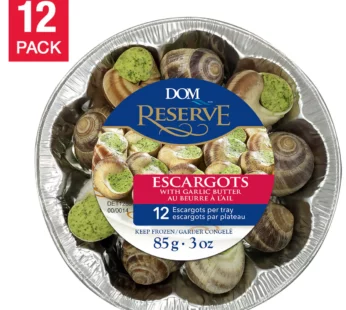 DOM Reserve Escargots with Garlic Butter 85 g (3 oz) x 12 pack
