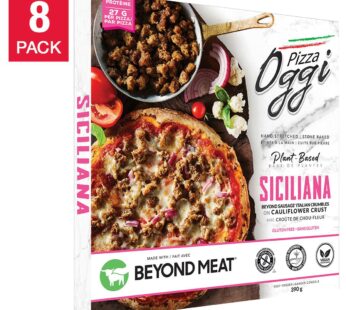 Oggi Beyond Meat Siciliana Vegan Pizza 390 g (13.8 oz) x 8 pack