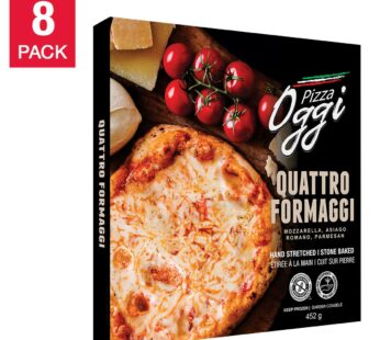 Oggi 4 Cheese Pizza 452 g (15.9 oz) x 8 pack