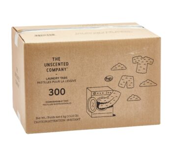The Unscented Company Laundry Tabs 300 loads, 6 kg (13.23 lb)