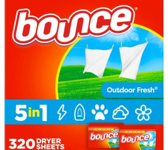 Bounce Dryer Sheets, 320-count