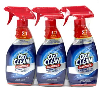 OxiClean MaxForce Laundry Stain Remover Spray, 3 x 354 ml