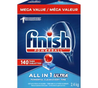 Finish Powerball Dishwasher Detergent, 2.4 kg