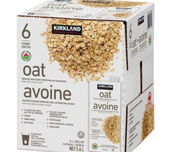 KS Organic Oat Beverage, 6 x 946 mL