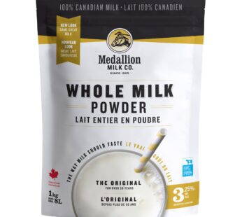 Medallion Milk Co. Whole Milk Powder, 1kg