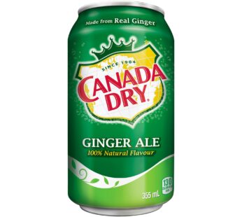 Canada Dry Ginger Ale 355 mL 24-count
