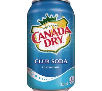 Canada Dry Club Soda 12 × 355 mL