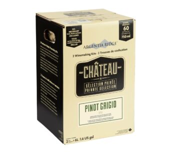 Argentia Ridge Château Private Selection Pinot Grigio Wine Kit