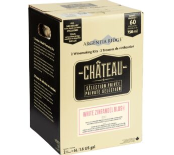 Argentia Ridge Château Private Selection White Zinfadel Wine Kit