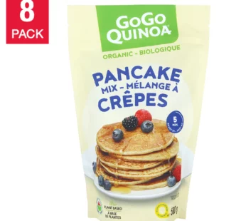 GoGo Quinoa Organic Pancake Mix, 8 x 500 g