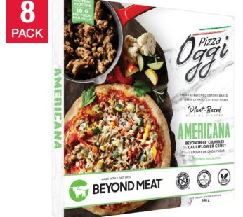 Oggi Beyond Meat Americana Vegan Pizza 390 g (13.8 oz) x 8 pack