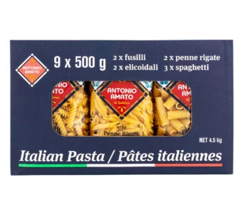 Antonio Amato Pasta Variety Pack, 9 × 500 g