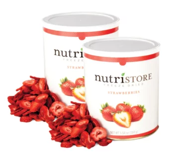 Nutristore Freeze-dried Strawberries 2-pack