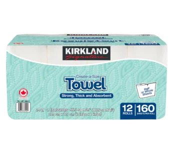 Kirkland Signature 2-ply Paper Towels, 12-pack