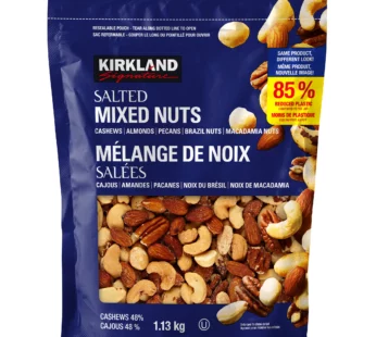 Kirkland Signature Salted Mixed Nuts, 1.13 kg