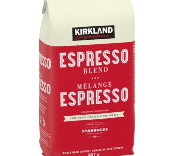 Kirkland Signature Roasted by Starbucks Espresso Blend, 907 g