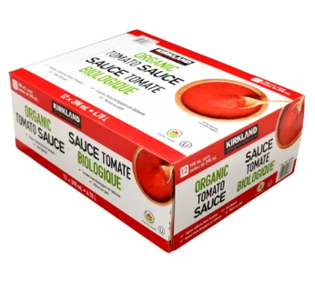 Kirkland Signature Organic Tomato Sauce, 12 × 398 mL