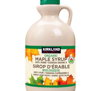 Kirkland Signature Organic Maple Syrup, 1 L
