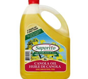 Saporito Canola Oil, 5 L