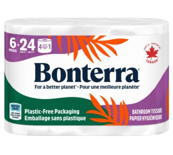 Bonterra Bathroom Tissue 3 ply 48 Rolls x 275 Sheets