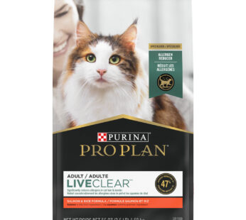 Specialized LiveClear Salmon and Rice Dry Cat Food, 1.59 kg