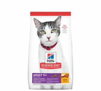 Adult 11+ Dry Chicken Cat Food, 1.59 kg
