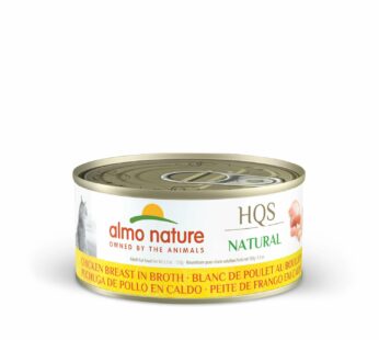 « HQS Natural » Chicken Breast in Broth for Cats, 150 g