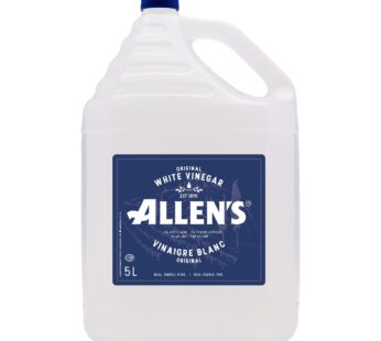 Allen’s White Vinegar, 2 x 5 L
