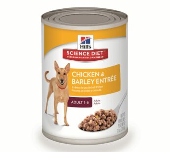 Adult 1-6 Chicken & Barley Entrée for Dogs, 370 g