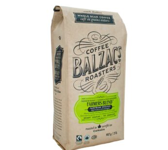 Balzac’s Coffee Roasters – Farmers Blend Whole Bean Coffee, 907 g