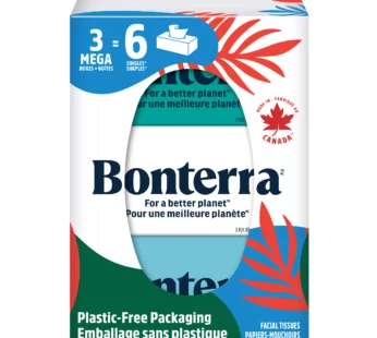 Bonterra Facial Tissue 3-ply 36 boxes x 150 sheet