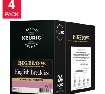 Bigelow English Breakfast Tea, 96-count