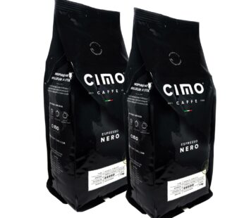 Caffe Cimo Nero Beans, 2 x 1 kg