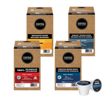 Zavida Coffee – Classic Discovery Variety Pack, 96 K-Cups