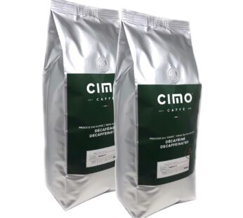 Caffe Cimo Swiss Water Process Decaf Whole Beans, 2 x 908 g