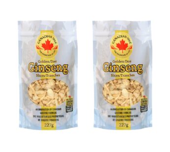 Canadian Vita Golden Ginseng Slices, 2 × 227 g