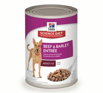 Adult 1-6 Beef & Barley Entrée for Dogs, 370 g