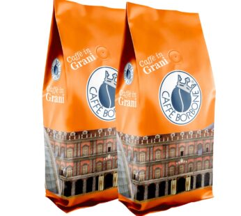 Caffè Borbone Palazzo Nobile Whole Coffee Beans, 2 x 1 kg