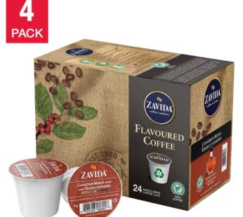 Zavida Single Serve Coffee Canadian Maple, 96-count