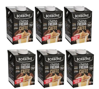 Caffè Borbone Crema Fredda Cold Cream Coffee, 6 × 550 g
