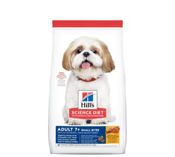 Senior 7+ Chicken Meal, Barley & Brown Rice Small Bites for Dogs, 2.27 kg