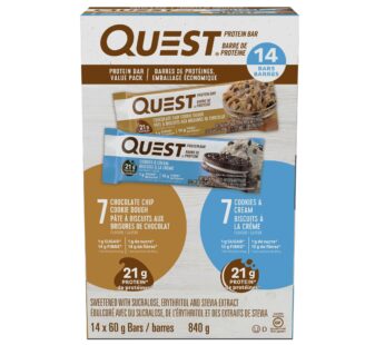 Quest Protein Bar Value Pack, 14-count