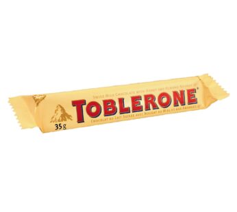 Toblerone Swiss Milk Chocolate, 24 × 35 g (1.2 oz)