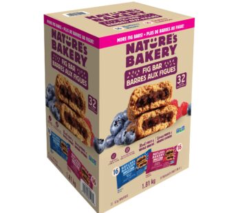 Nature’s Bakery Whole Wheat Fig Bars Variety Pack – 1.81 kg